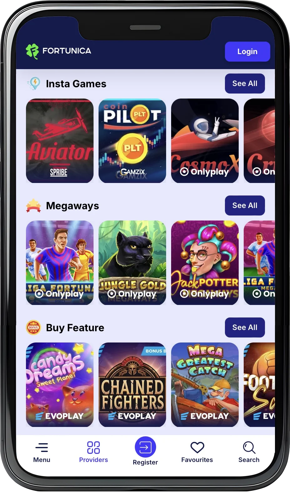 Fortunica slots